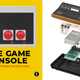 The book cover is textured like the surface of a real NES controller.